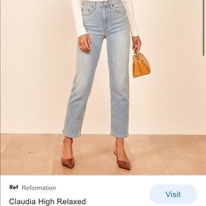 NEW REFORMATION HIGH RISE JEANS